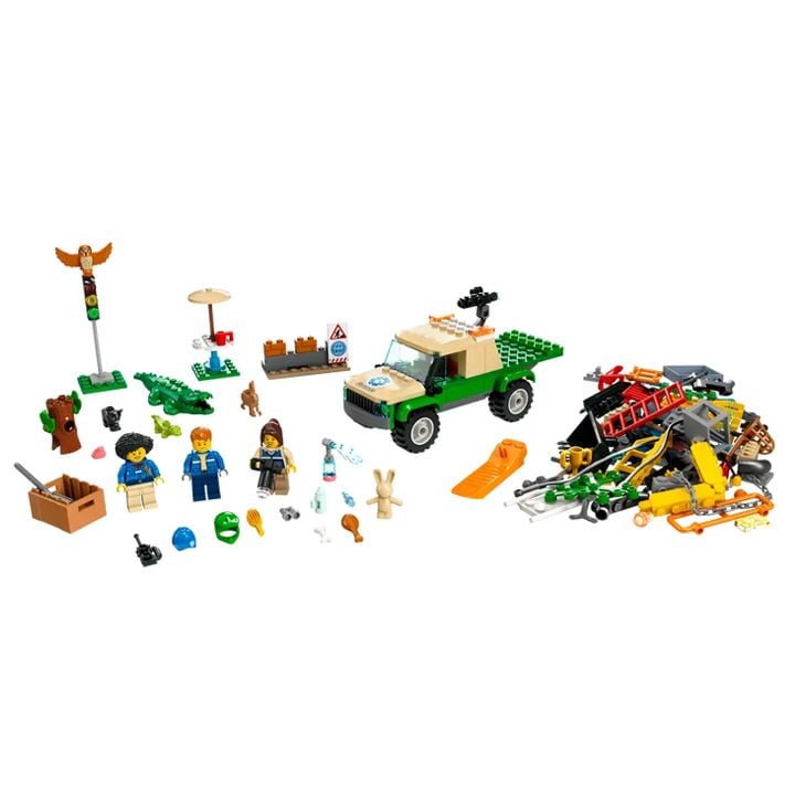 LEGO CITY ველური ცხოველების სამაშველო მისიები